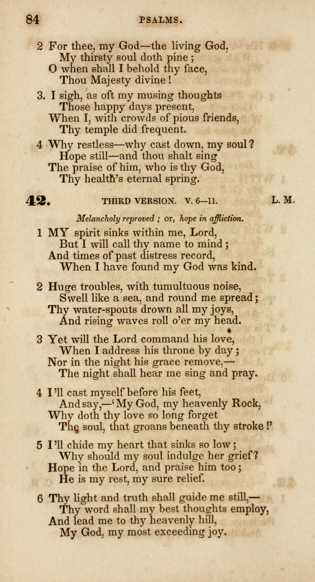 Psalms and Hymns, for Christian Use and Worship page 95