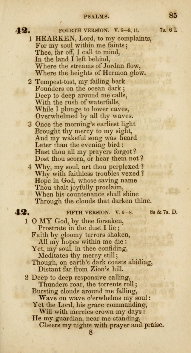 Psalms and Hymns, for Christian Use and Worship page 96