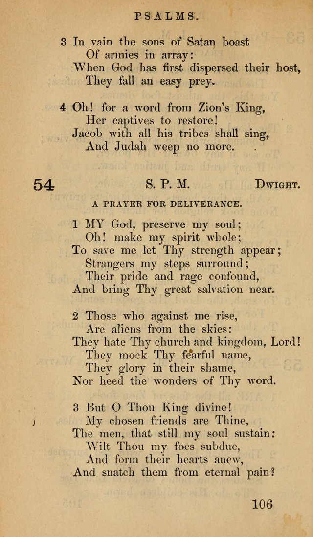 The Psalms and Hymns, with the Doctrinal Standards and Liturgy of the Reformed Protestant Dutch Church in North America page 114