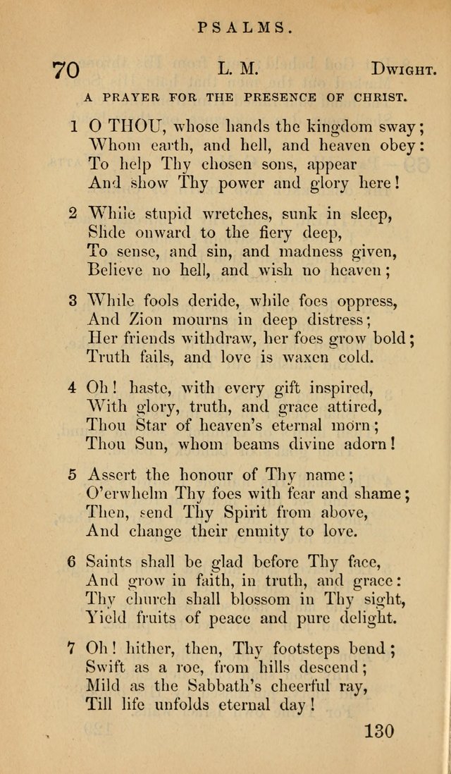 The Psalms and Hymns, with the Doctrinal Standards and Liturgy of the Reformed Protestant Dutch Church in North America page 138