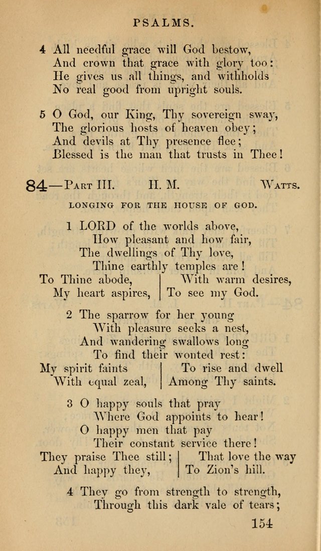 The Psalms and Hymns, with the Doctrinal Standards and Liturgy of the Reformed Protestant Dutch Church in North America page 162