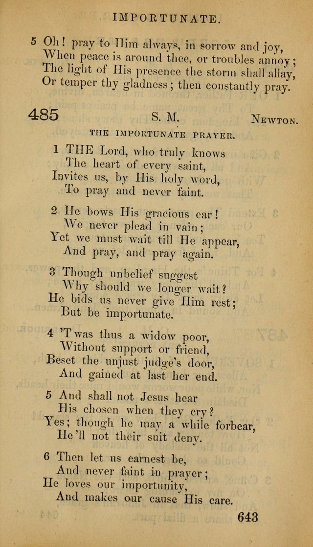 The Psalms and Hymns, with the Doctrinal Standards and Liturgy of the Reformed Protestant Dutch Church in North America page 1677