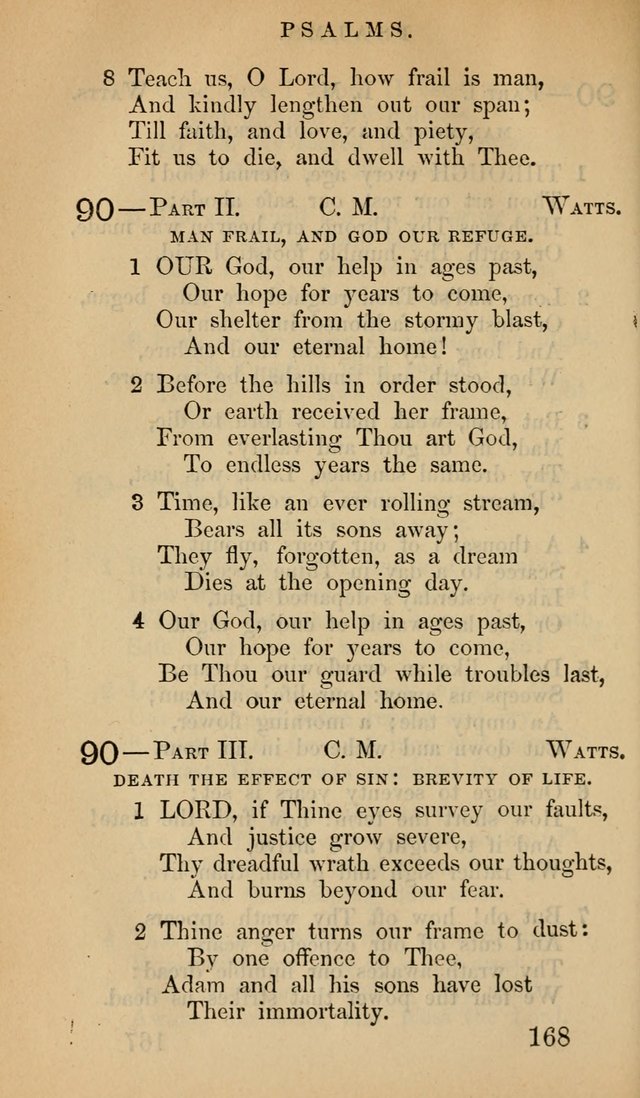 The Psalms and Hymns, with the Doctrinal Standards and Liturgy of the Reformed Protestant Dutch Church in North America page 176