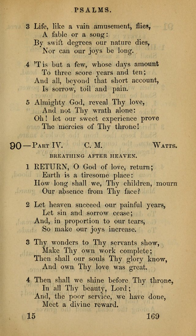 The Psalms and Hymns, with the Doctrinal Standards and Liturgy of the Reformed Protestant Dutch Church in North America page 177