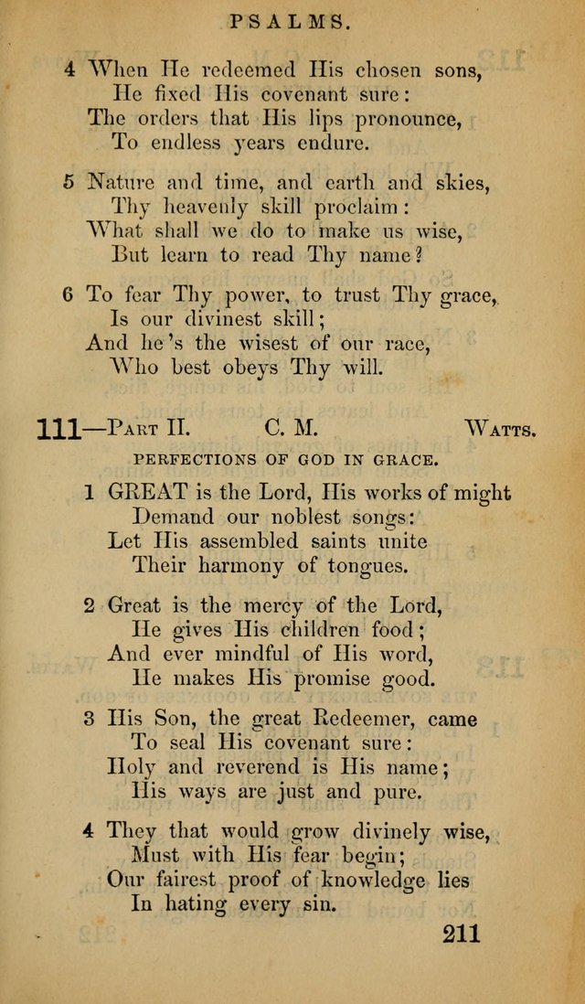 The Psalms and Hymns, with the Doctrinal Standards and Liturgy of the Reformed Protestant Dutch Church in North America page 219