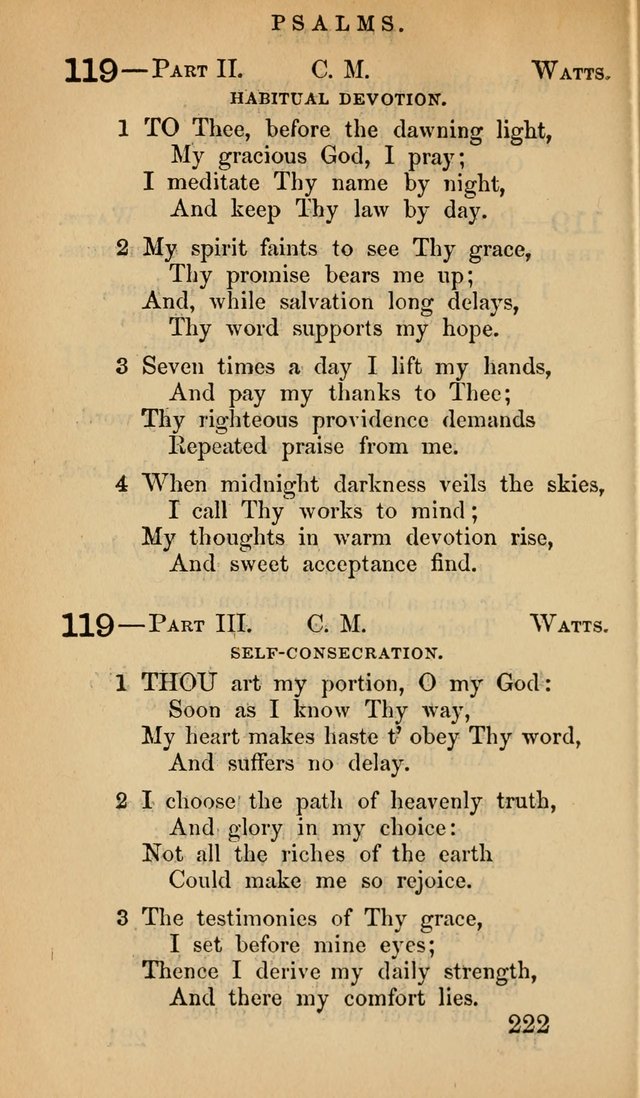 The Psalms and Hymns, with the Doctrinal Standards and Liturgy of the Reformed Protestant Dutch Church in North America page 230