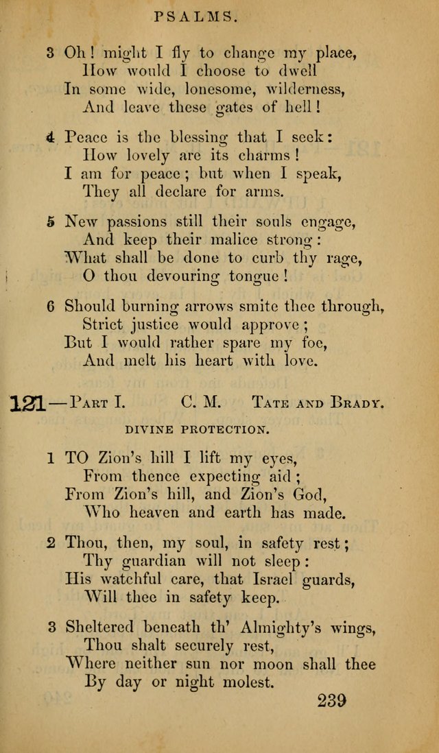 The Psalms and Hymns, with the Doctrinal Standards and Liturgy of the Reformed Protestant Dutch Church in North America page 247