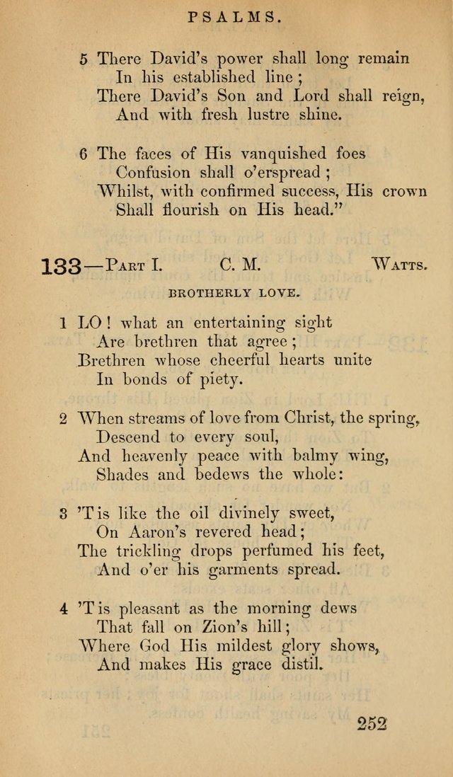 The Psalms and Hymns, with the Doctrinal Standards and Liturgy of the Reformed Protestant Dutch Church in North America page 260