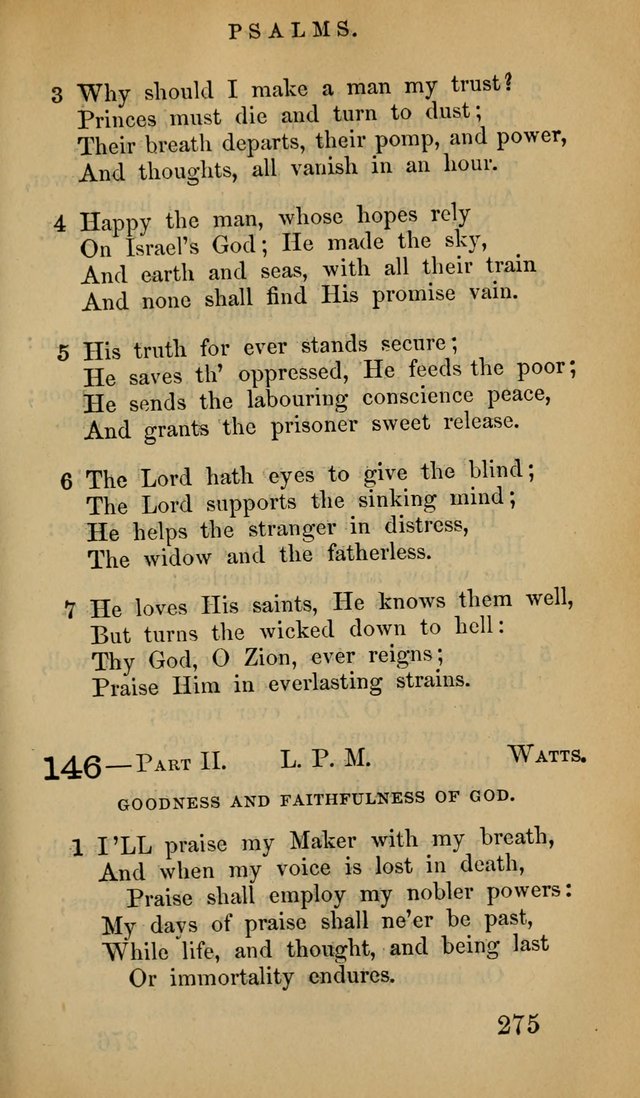 The Psalms and Hymns, with the Doctrinal Standards and Liturgy of the Reformed Protestant Dutch Church in North America page 283