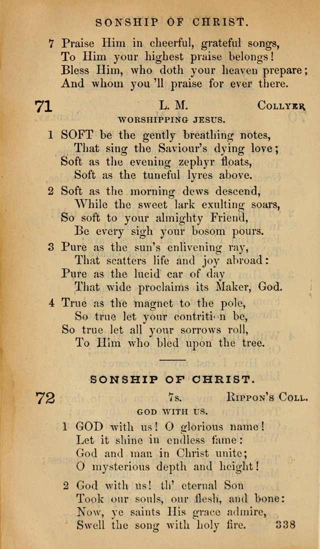 The Psalms and Hymns, with the Doctrinal Standards and Liturgy of the Reformed Protestant Dutch Church in North America page 346