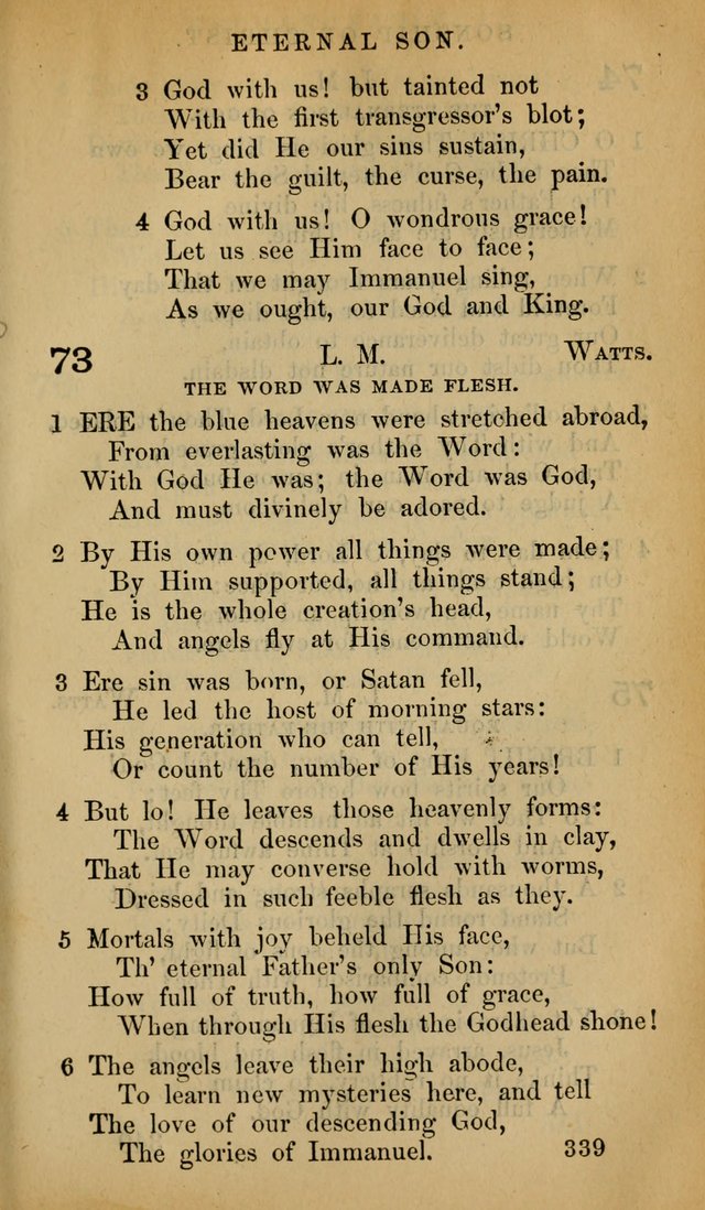 The Psalms and Hymns, with the Doctrinal Standards and Liturgy of the Reformed Protestant Dutch Church in North America page 347