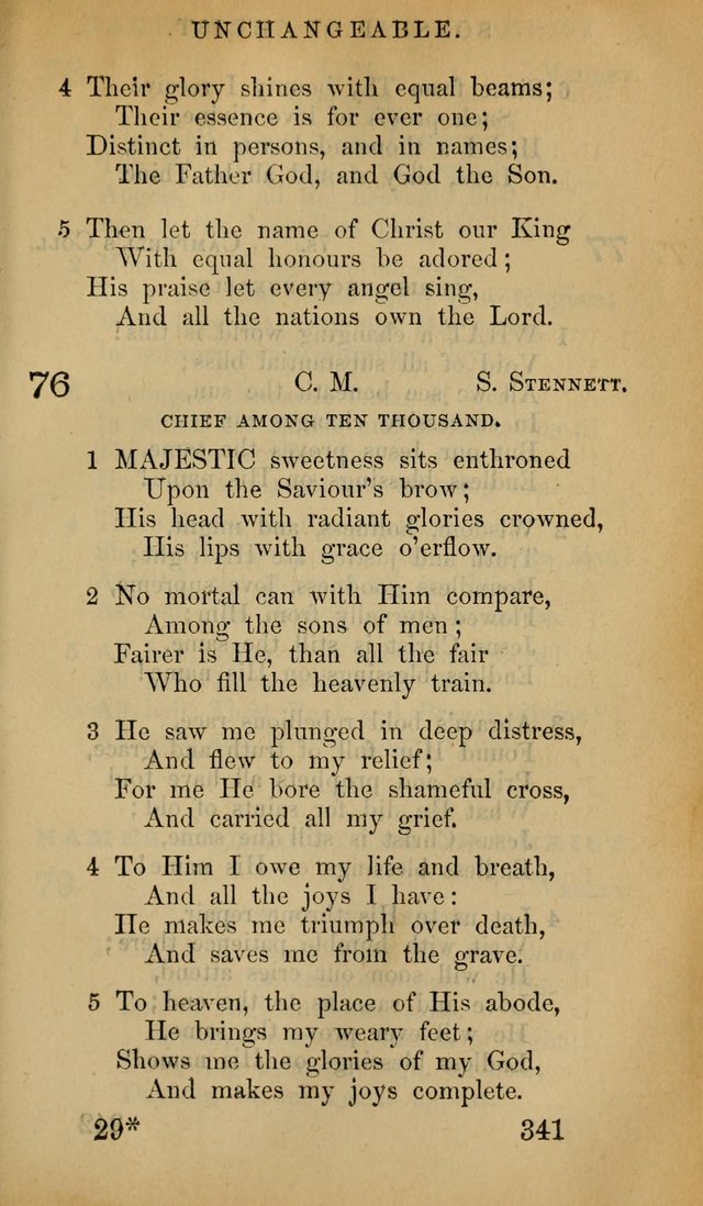 The Psalms and Hymns, with the Doctrinal Standards and Liturgy of the Reformed Protestant Dutch Church in North America page 349