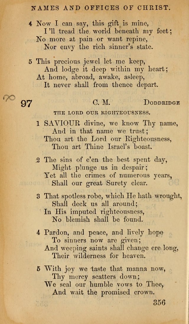 The Psalms and Hymns, with the Doctrinal Standards and Liturgy of the Reformed Protestant Dutch Church in North America page 364