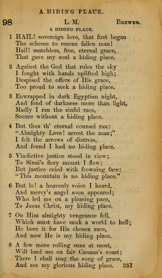 The Psalms and Hymns, with the Doctrinal Standards and Liturgy of the Reformed Protestant Dutch Church in North America page 365