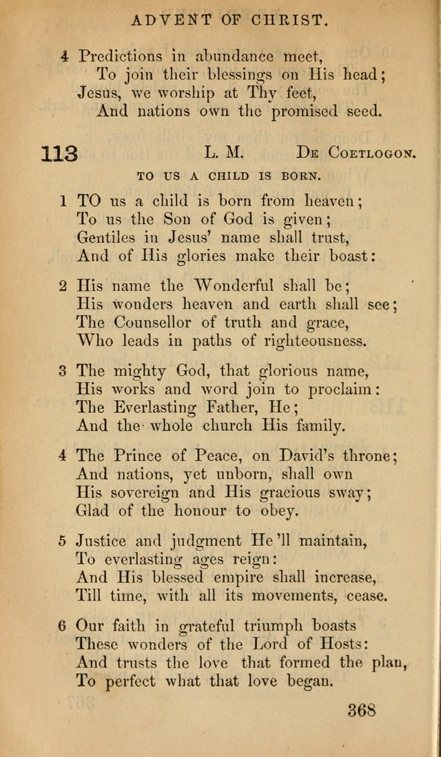 The Psalms and Hymns, with the Doctrinal Standards and Liturgy of the Reformed Protestant Dutch Church in North America page 376