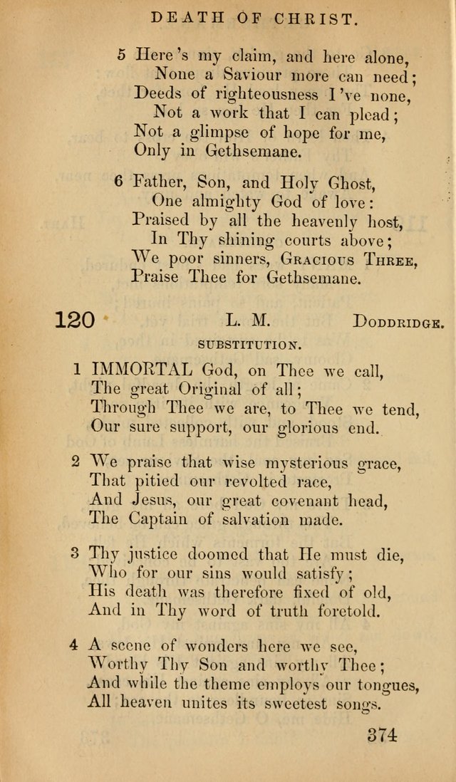 The Psalms and Hymns, with the Doctrinal Standards and Liturgy of the Reformed Protestant Dutch Church in North America page 382