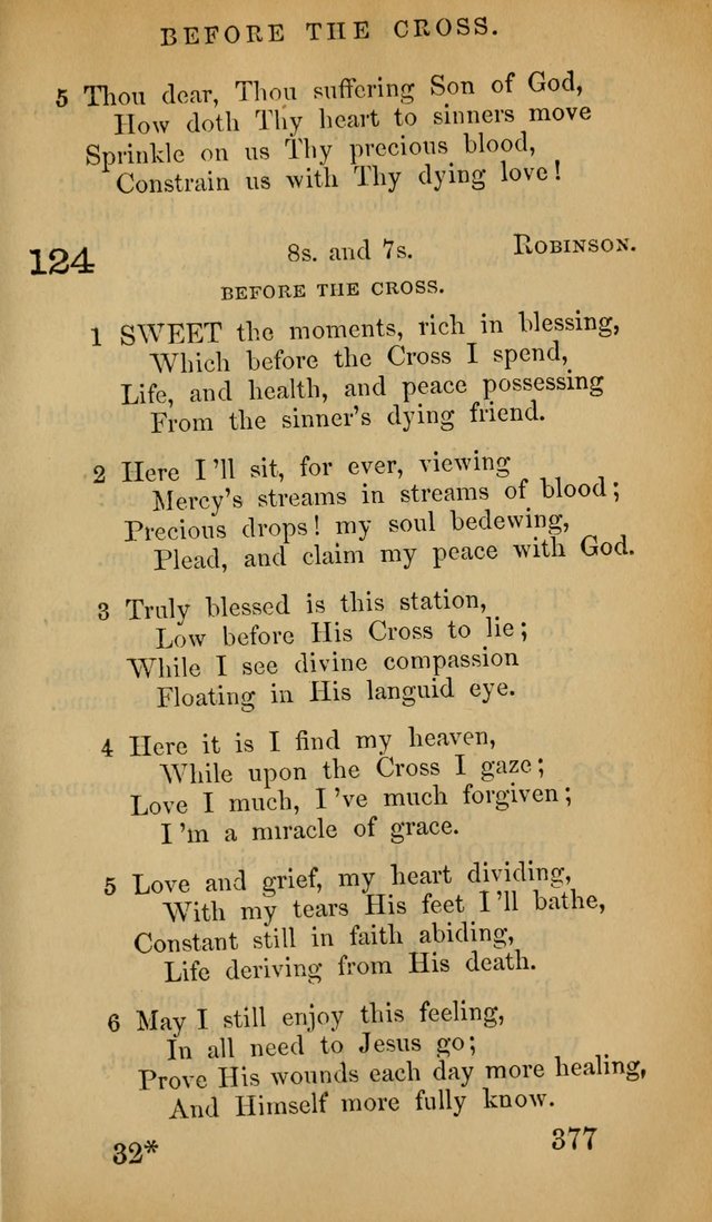 The Psalms and Hymns, with the Doctrinal Standards and Liturgy of the Reformed Protestant Dutch Church in North America page 385