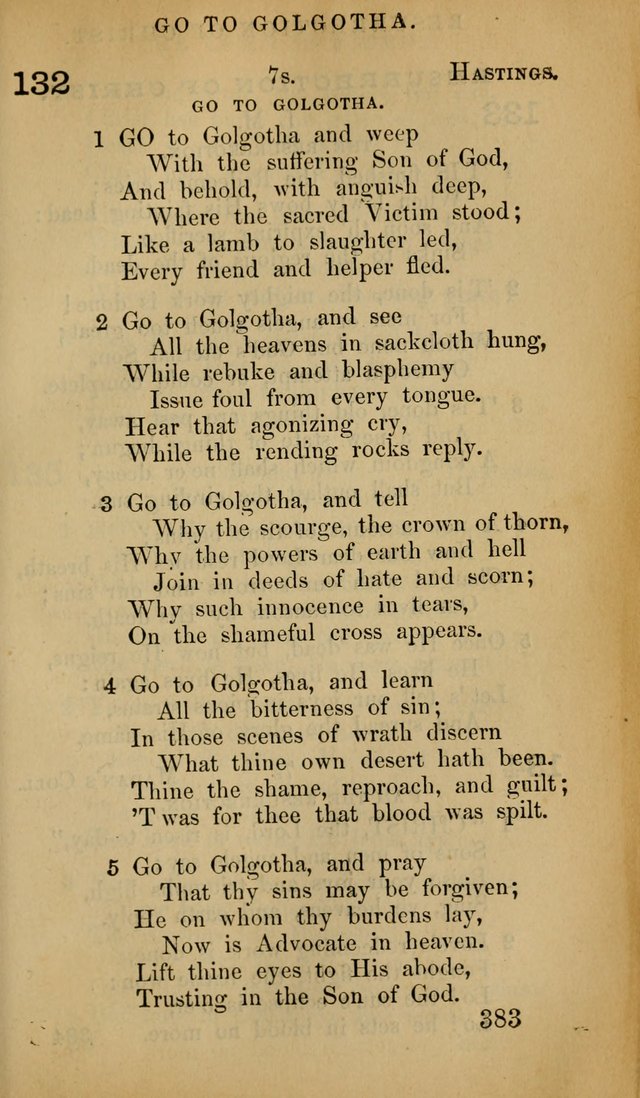 The Psalms and Hymns, with the Doctrinal Standards and Liturgy of the Reformed Protestant Dutch Church in North America page 391