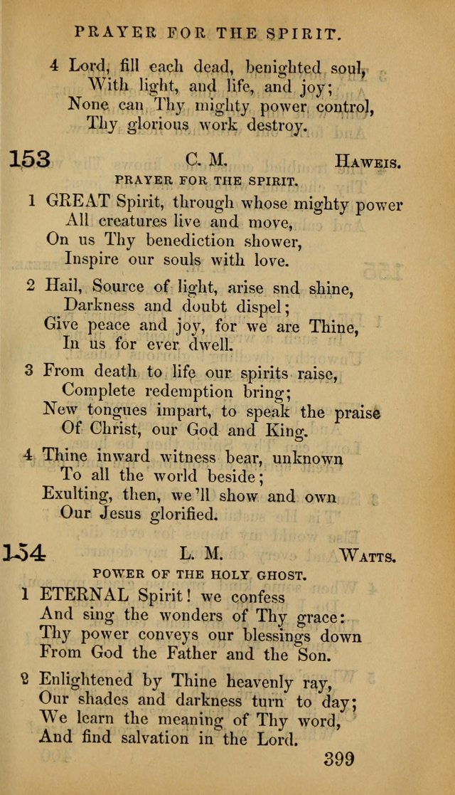 The Psalms and Hymns, with the Doctrinal Standards and Liturgy of the Reformed Protestant Dutch Church in North America page 407