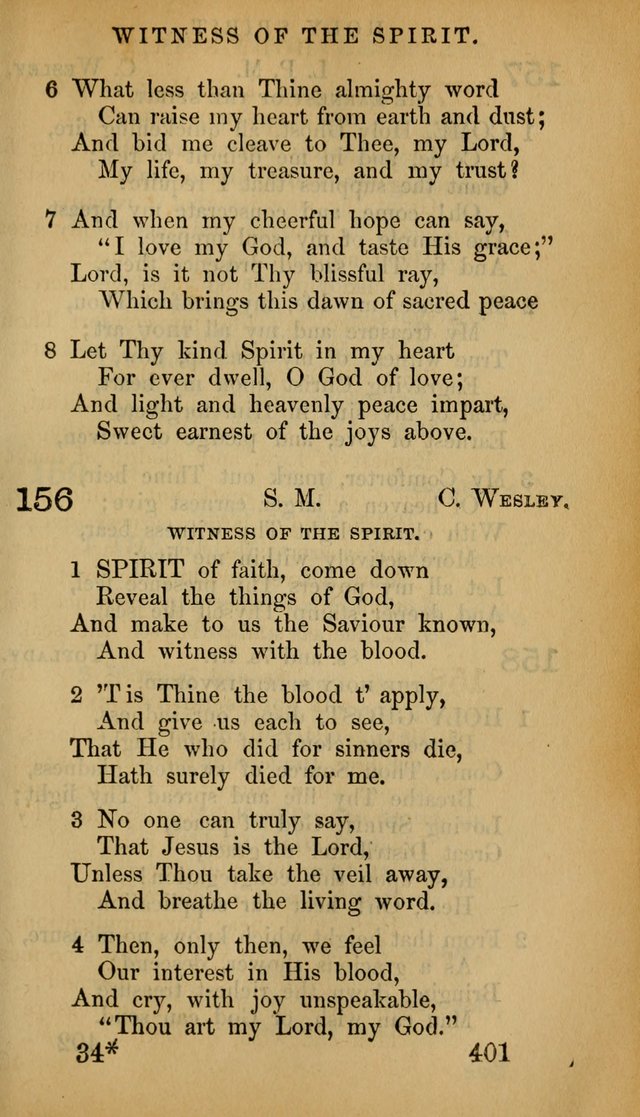 The Psalms and Hymns, with the Doctrinal Standards and Liturgy of the Reformed Protestant Dutch Church in North America page 409