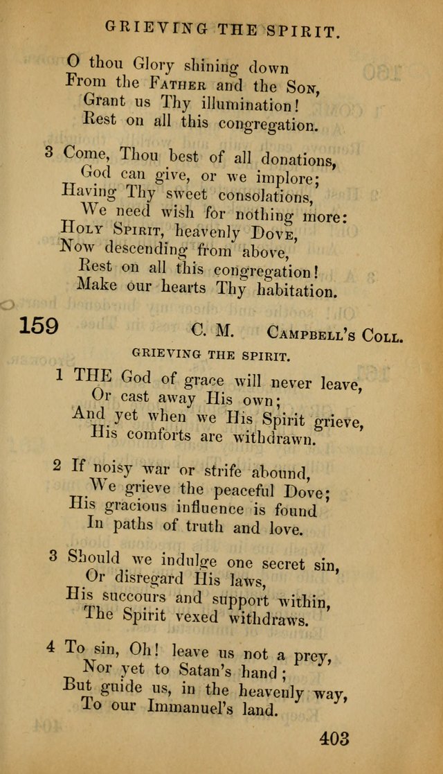 The Psalms and Hymns, with the Doctrinal Standards and Liturgy of the Reformed Protestant Dutch Church in North America page 411