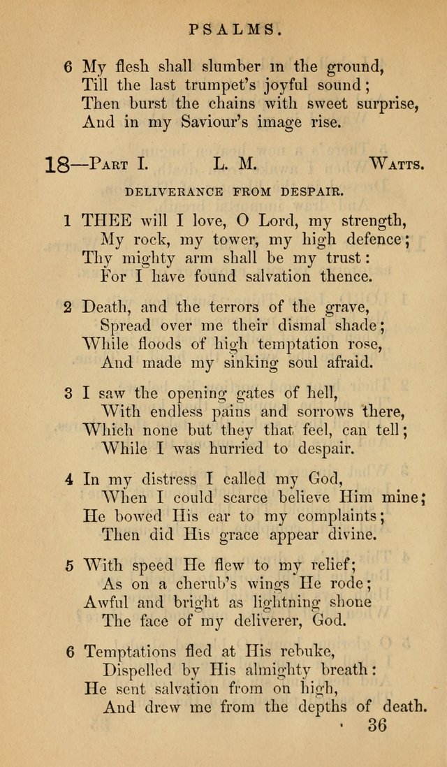 The Psalms and Hymns, with the Doctrinal Standards and Liturgy of the Reformed Protestant Dutch Church in North America page 44