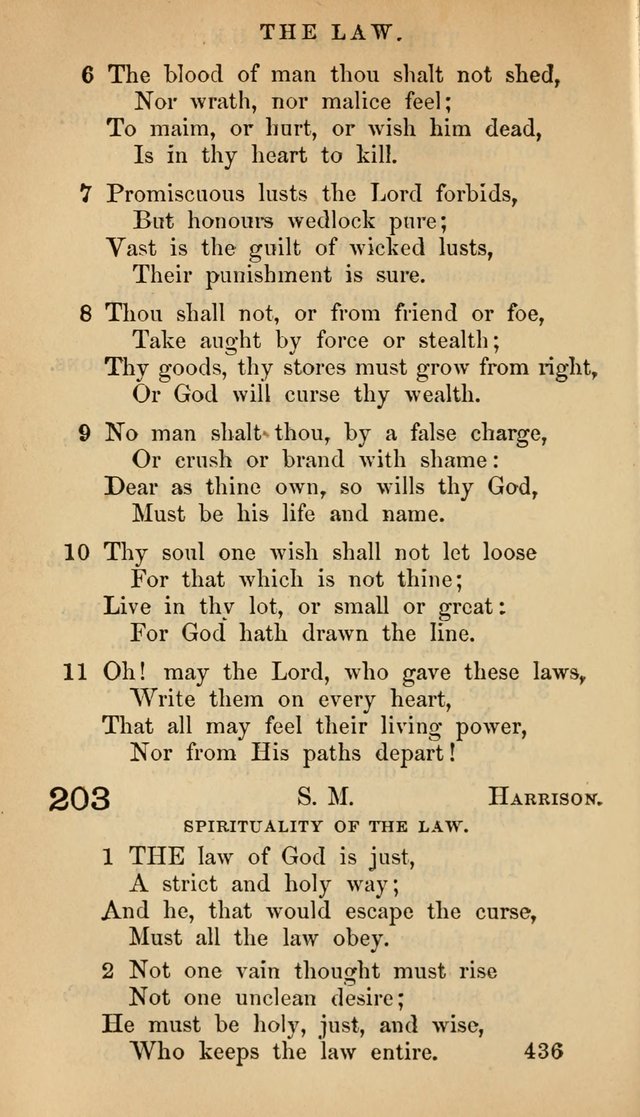 The Psalms and Hymns, with the Doctrinal Standards and Liturgy of the Reformed Protestant Dutch Church in North America page 444