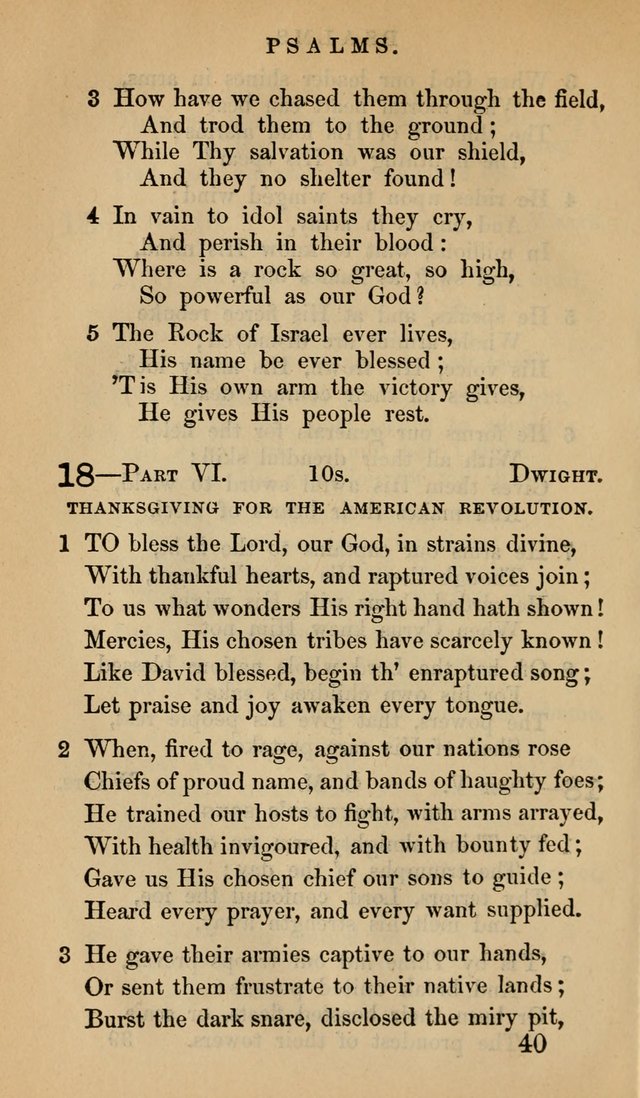 The Psalms and Hymns, with the Doctrinal Standards and Liturgy of the Reformed Protestant Dutch Church in North America page 48