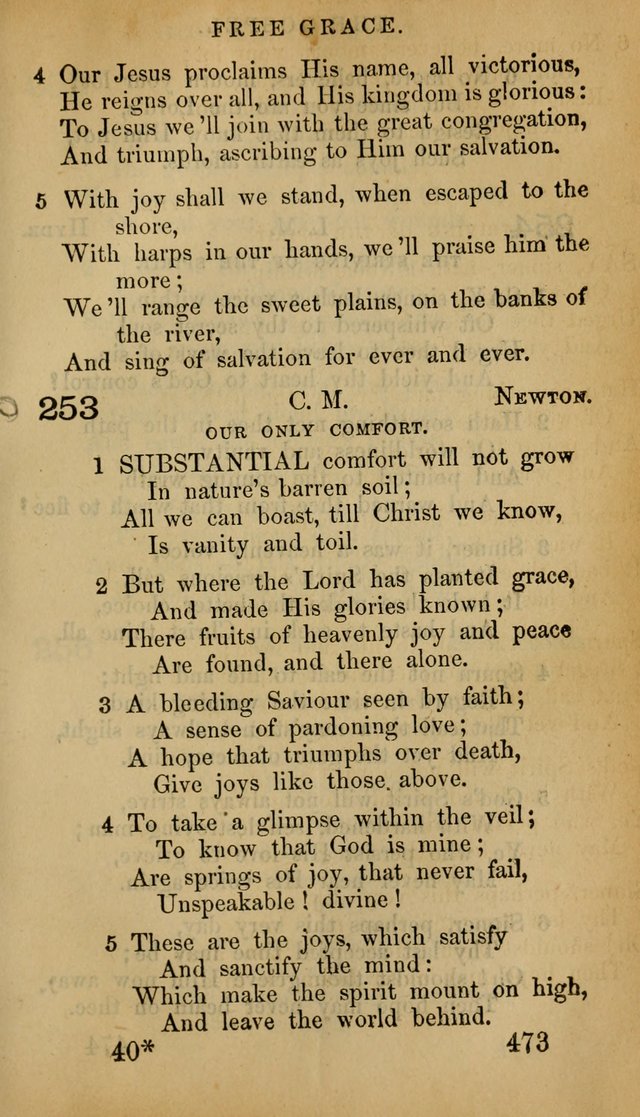 The Psalms and Hymns, with the Doctrinal Standards and Liturgy of the Reformed Protestant Dutch Church in North America page 481