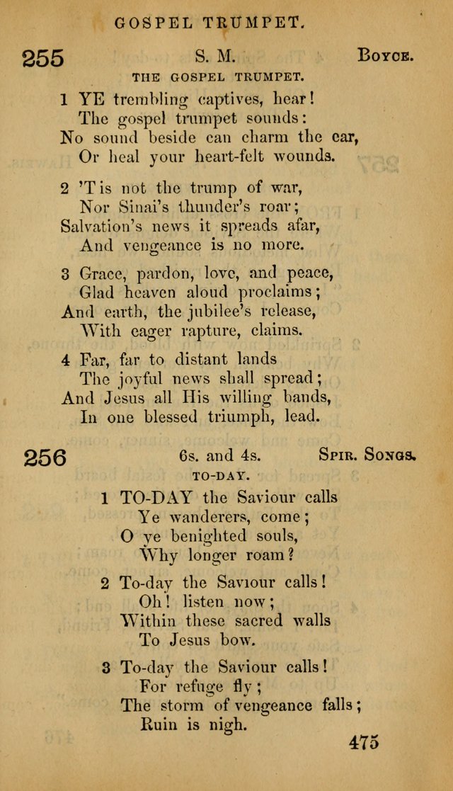 The Psalms and Hymns, with the Doctrinal Standards and Liturgy of the Reformed Protestant Dutch Church in North America page 483