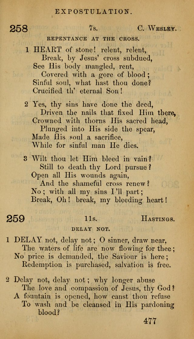 The Psalms and Hymns, with the Doctrinal Standards and Liturgy of the Reformed Protestant Dutch Church in North America page 485