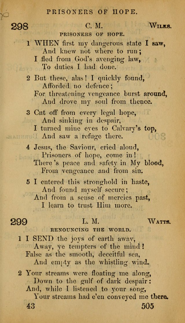 The Psalms and Hymns, with the Doctrinal Standards and Liturgy of the Reformed Protestant Dutch Church in North America page 513