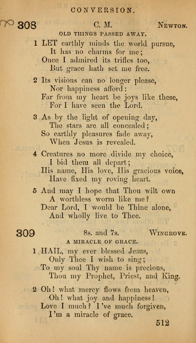 The Psalms and Hymns, with the Doctrinal Standards and Liturgy of the Reformed Protestant Dutch Church in North America page 520