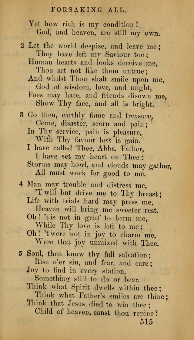 The Psalms and Hymns, with the Doctrinal Standards and Liturgy of the Reformed Protestant Dutch Church in North America page 523