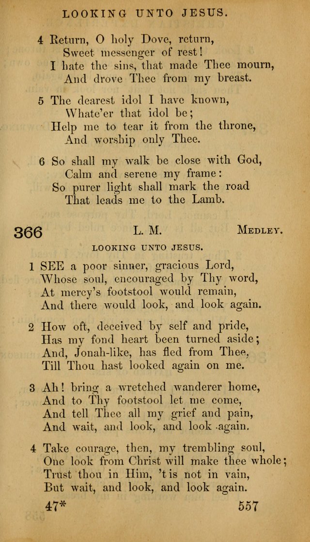 The Psalms and Hymns, with the Doctrinal Standards and Liturgy of the Reformed Protestant Dutch Church in North America page 565