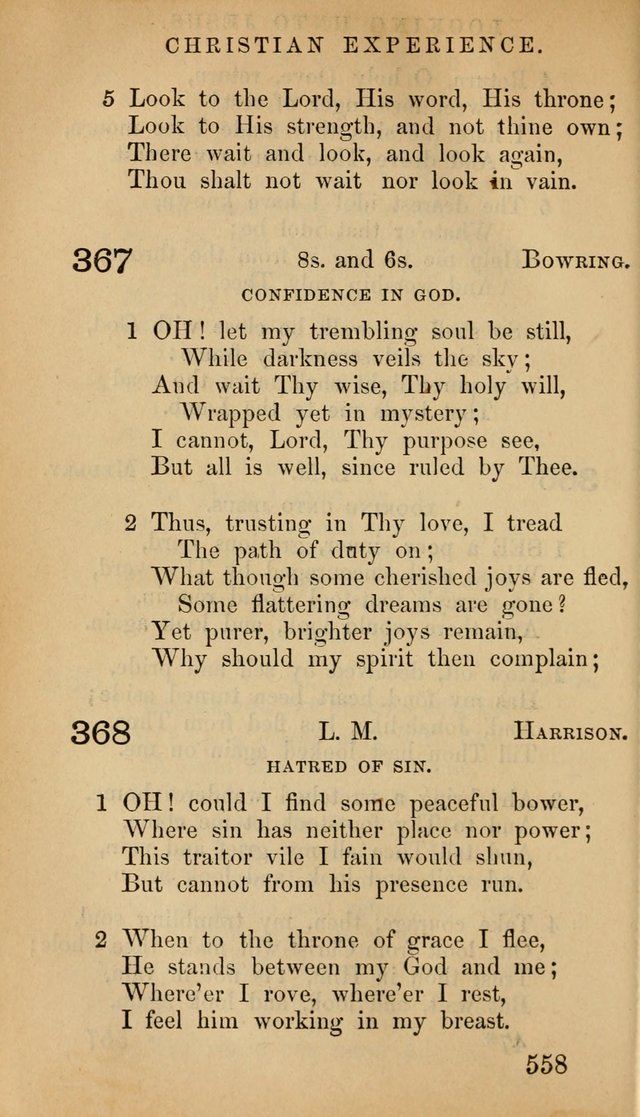 The Psalms and Hymns, with the Doctrinal Standards and Liturgy of the Reformed Protestant Dutch Church in North America page 566