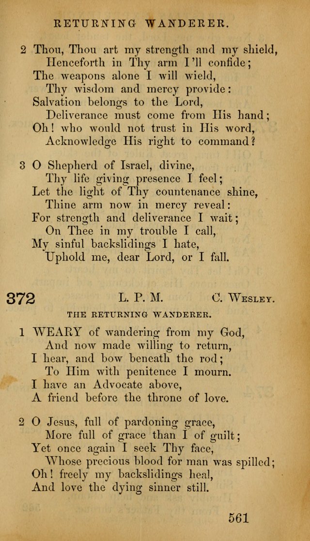 The Psalms and Hymns, with the Doctrinal Standards and Liturgy of the Reformed Protestant Dutch Church in North America page 569