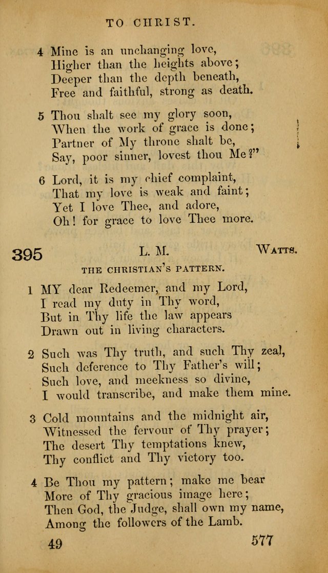 The Psalms and Hymns, with the Doctrinal Standards and Liturgy of the Reformed Protestant Dutch Church in North America page 585