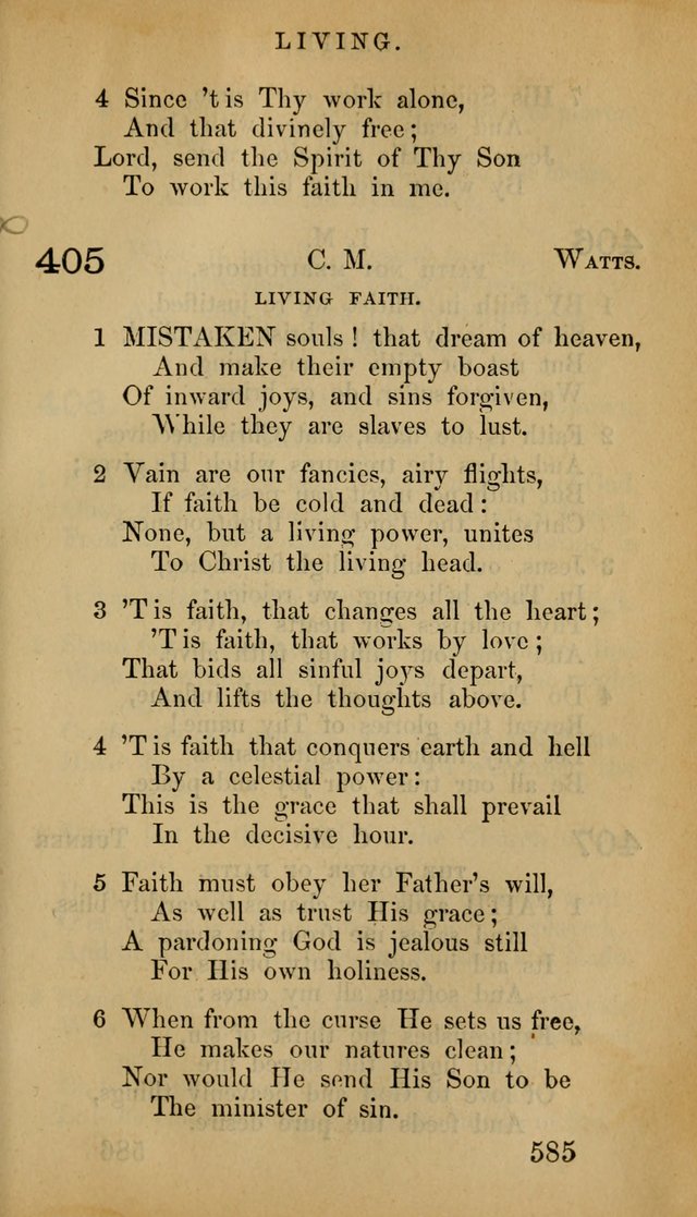 The Psalms and Hymns, with the Doctrinal Standards and Liturgy of the Reformed Protestant Dutch Church in North America page 593