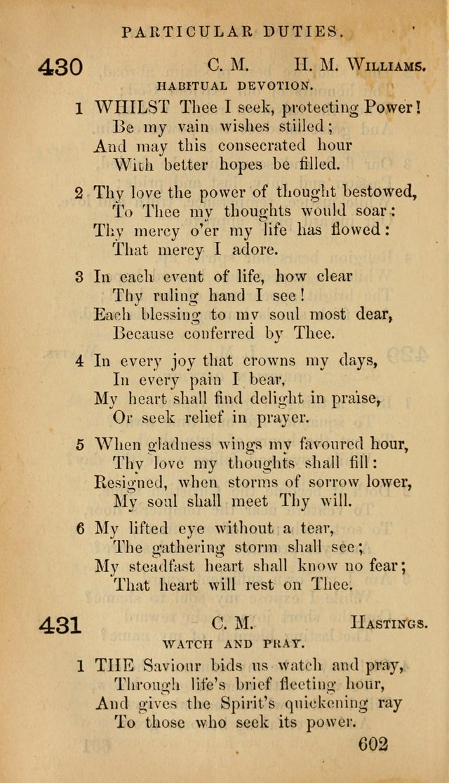 The Psalms and Hymns, with the Doctrinal Standards and Liturgy of the Reformed Protestant Dutch Church in North America page 610