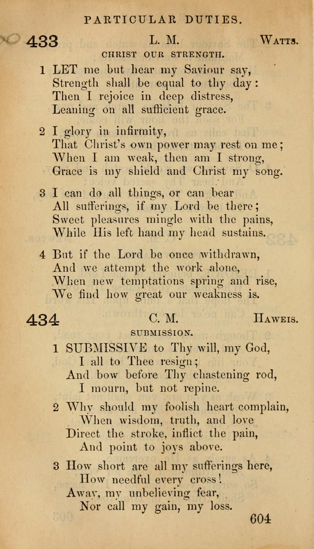 The Psalms and Hymns, with the Doctrinal Standards and Liturgy of the Reformed Protestant Dutch Church in North America page 612