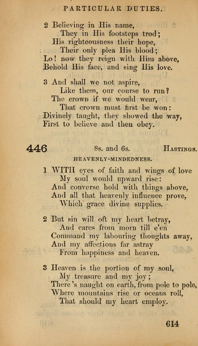 The Psalms and Hymns, with the Doctrinal Standards and Liturgy of the Reformed Protestant Dutch Church in North America page 622