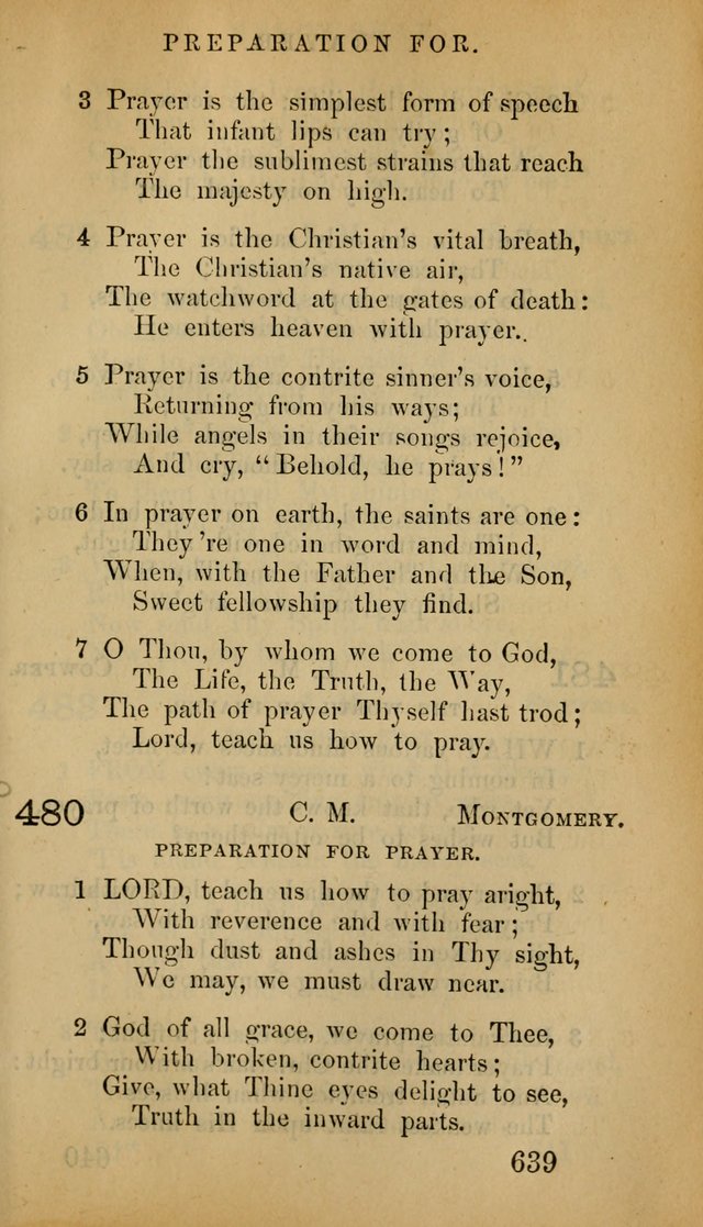 The Psalms and Hymns, with the Doctrinal Standards and Liturgy of the Reformed Protestant Dutch Church in North America page 647