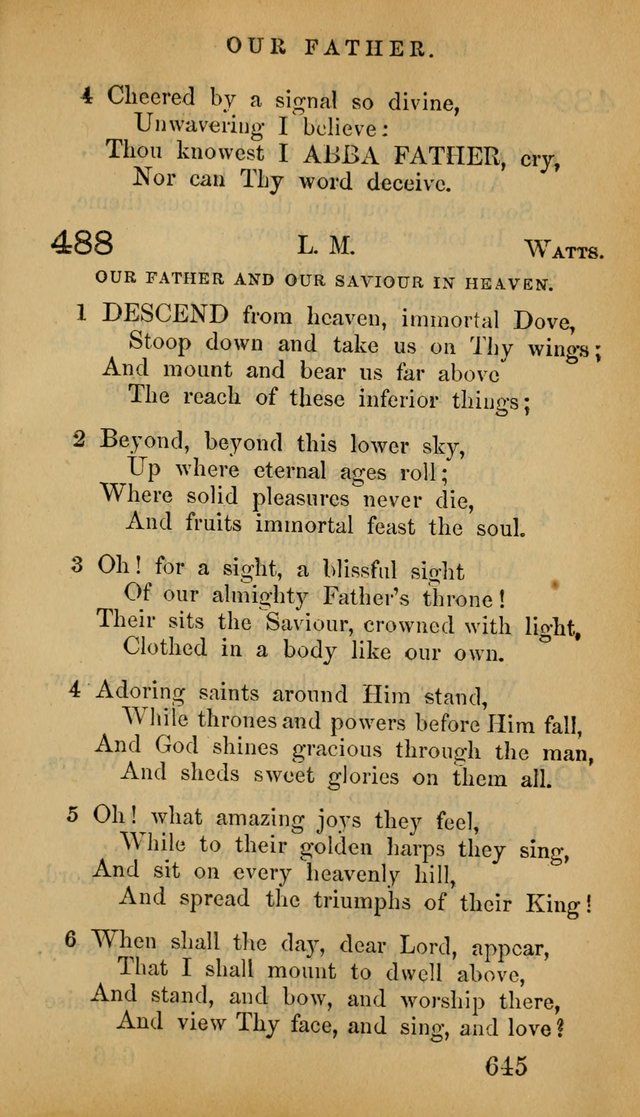 The Psalms and Hymns, with the Doctrinal Standards and Liturgy of the Reformed Protestant Dutch Church in North America page 653