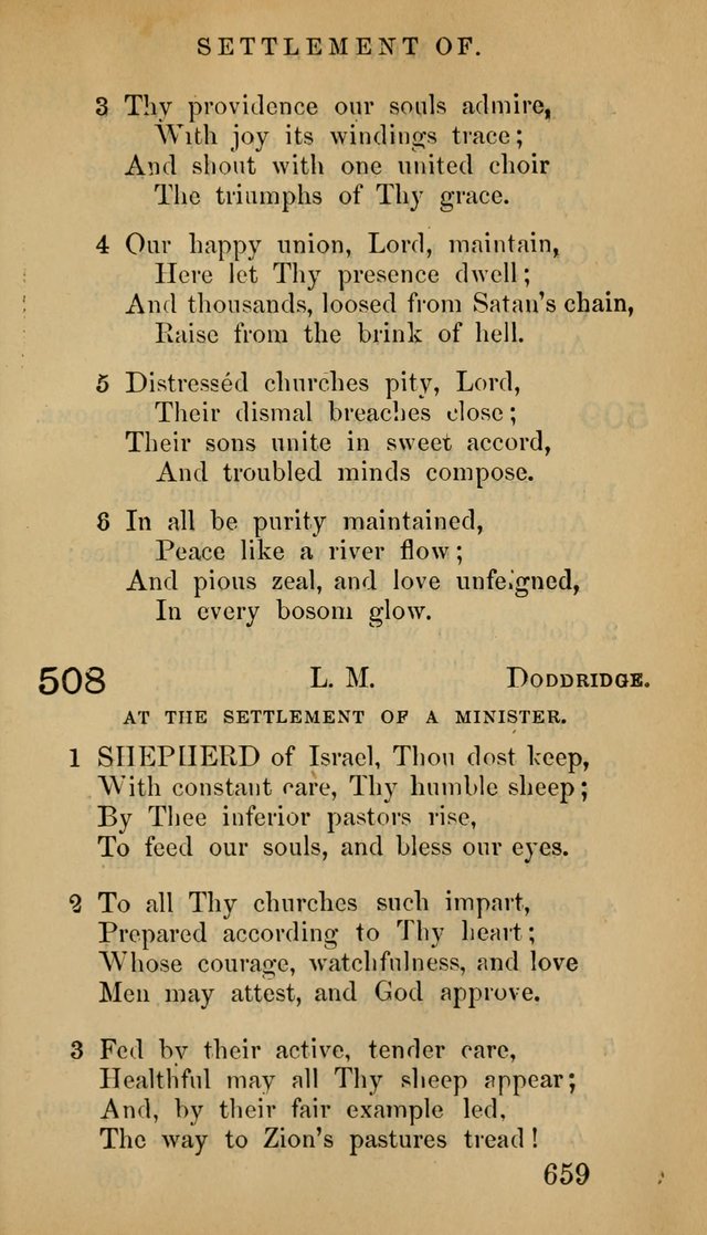 The Psalms and Hymns, with the Doctrinal Standards and Liturgy of the Reformed Protestant Dutch Church in North America page 667