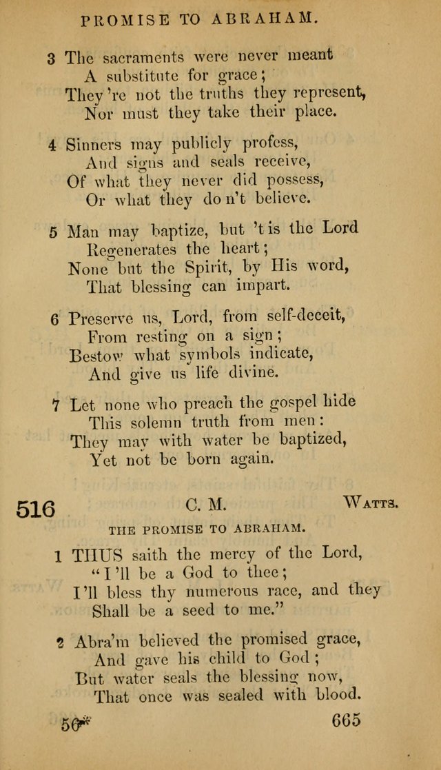 The Psalms and Hymns, with the Doctrinal Standards and Liturgy of the Reformed Protestant Dutch Church in North America page 673