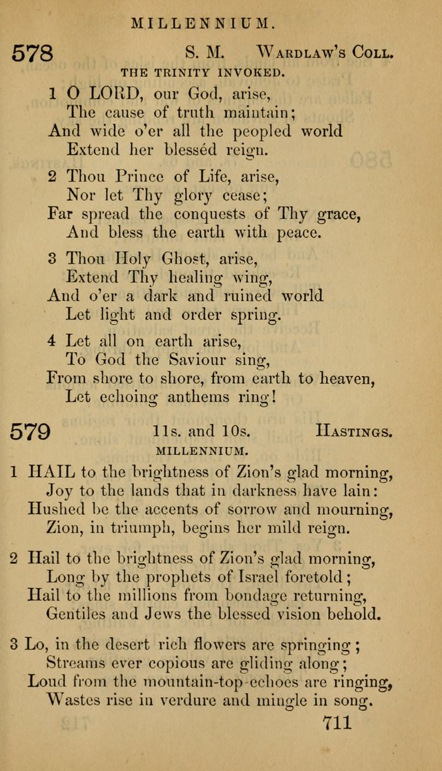 The Psalms and Hymns, with the Doctrinal Standards and Liturgy of the Reformed Protestant Dutch Church in North America page 719