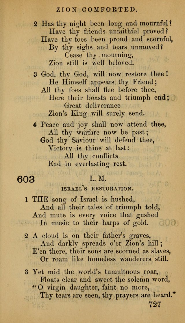 The Psalms and Hymns, with the Doctrinal Standards and Liturgy of the Reformed Protestant Dutch Church in North America page 735