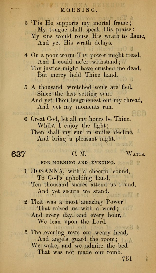 The Psalms and Hymns, with the Doctrinal Standards and Liturgy of the Reformed Protestant Dutch Church in North America page 759