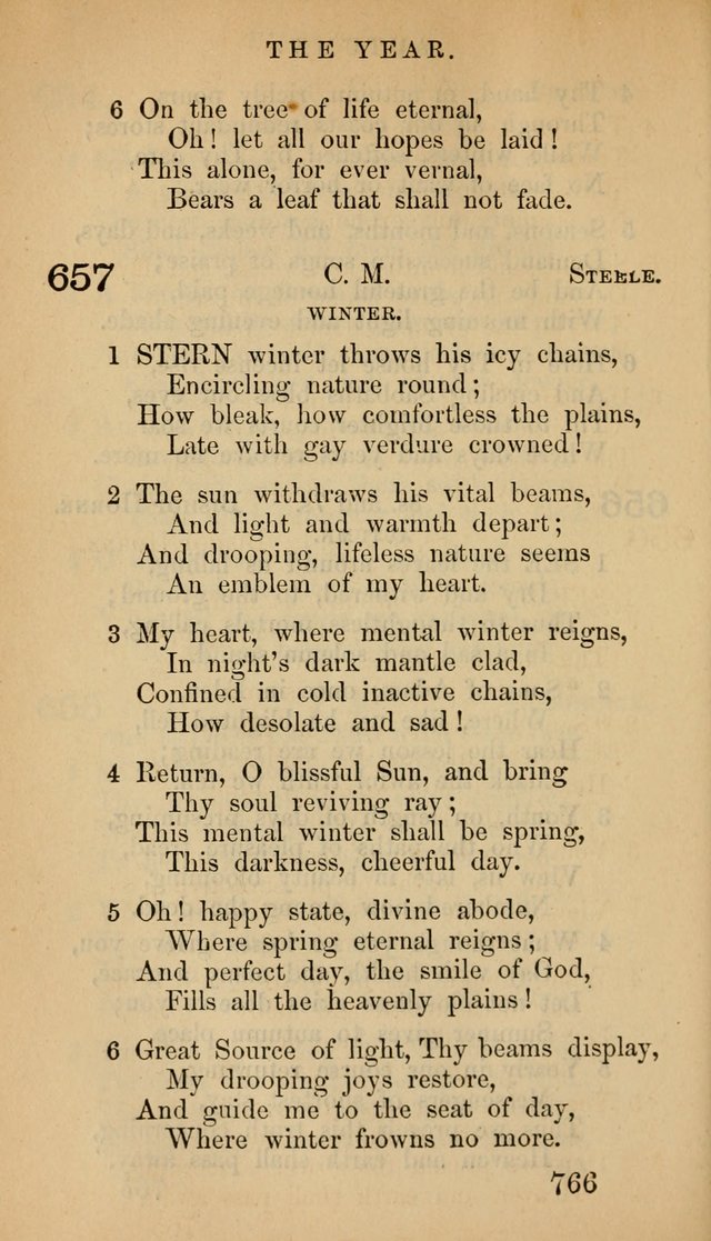 The Psalms and Hymns, with the Doctrinal Standards and Liturgy of the Reformed Protestant Dutch Church in North America page 774